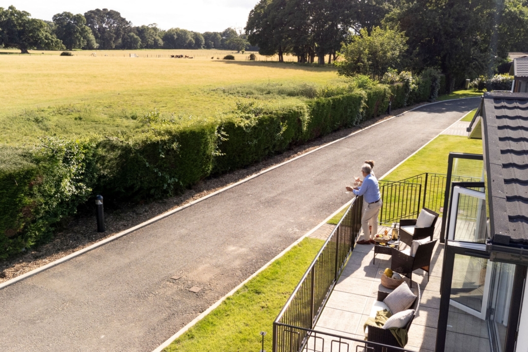 The Merley View over fields 2 July 2025 min