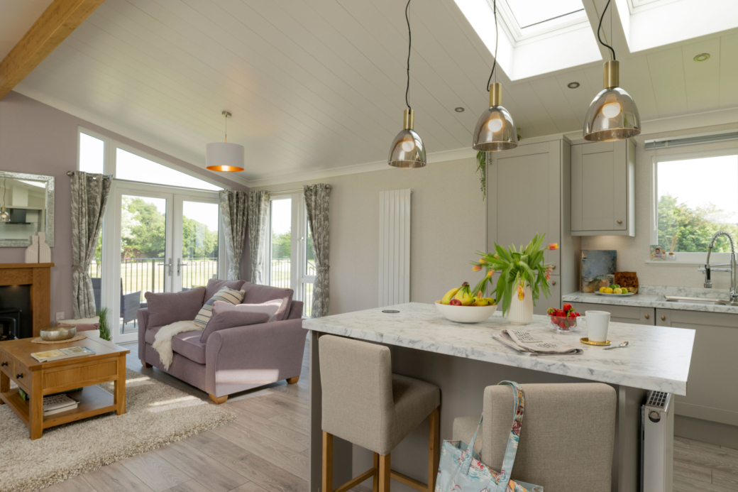Plot 20 Willerby Acorn Kitchen Sitting Room July 2025