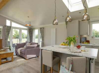 Plot 20 Willerby Acorn Kitchen Sitting Room July 2025