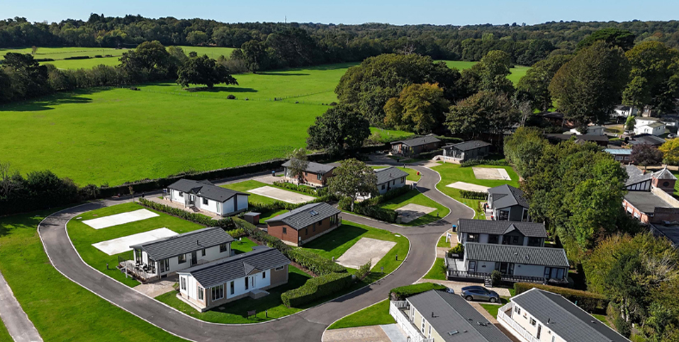 New Year Offer block drone image